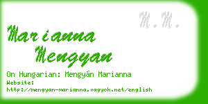 marianna mengyan business card